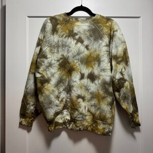 Wilfred free: tie dyed sweater